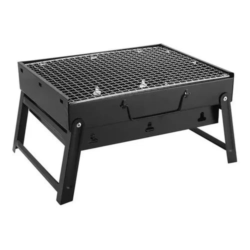 HeatPro Grill 35 — Parrilla portátil profesional para asados perfectos en cualquier lugar.