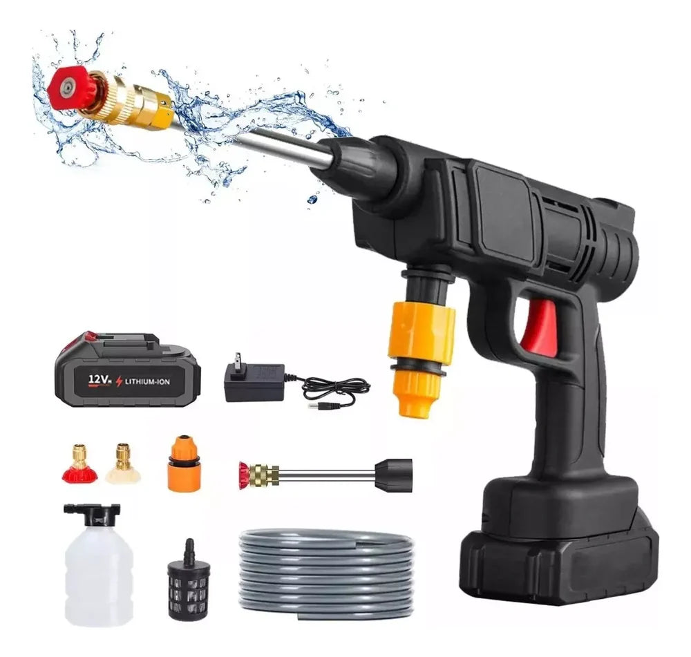 HidroPro X2 – Super Hidrolavadora Inalámbrica Profesional 48V con Doble Batería