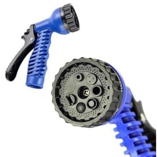 HydroFlex Pro – La manguera inteligente + Pistola multifuncional con 8 modos que facilita tu rutina.