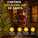 Papá Noel Escalador Mágico Luminoso 🎅✨