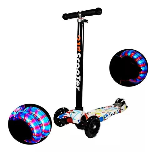 PATINETA INFANTIL SARABIADA – DIVERSIÓN Y SEGURIDAD EN CADA PASEO 🛴✨