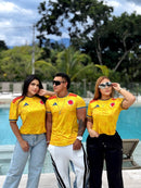Camiseta Selección Colombia Bordada Premium – Edición Especial