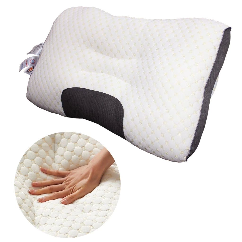 Almohada Ortopédica Cervical para Descanso Total OrtoSleep 💤
