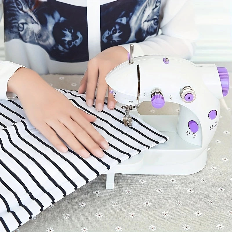 Mini Máquina de Coser 4 en 1 – ¡Costura fácil al alcance de tu mano! 🧵