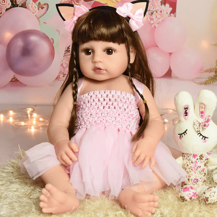 Dulce Reborn 👶🏻 – Amor en Forma de Bebé Real 100% Silicona + Accesorios Completos 🎁