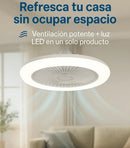 AireLuz 2 en 1 - Ventilador y Lampara de Techo 💡