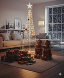 🎄 El Árbol de Navidad que Eleva la Elegancia con un Diseño Iluminado ✨ y Estilo Impecable, Sin Necesidad de Decoración