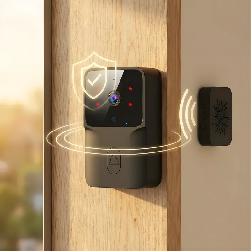 DoorCam Pro - Mira, escucha y habla con quien esté en tu puerta desde tu celular.
