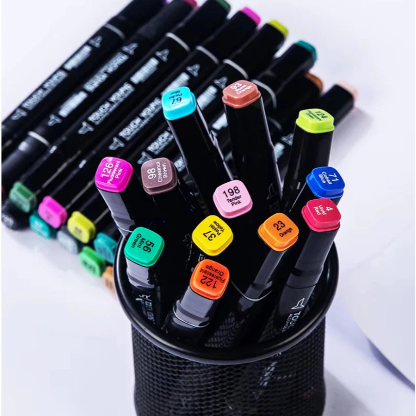 TouchColor® ArtSet – 80 Marcadores Profesionales para Arte y Diseño 🎨✍️