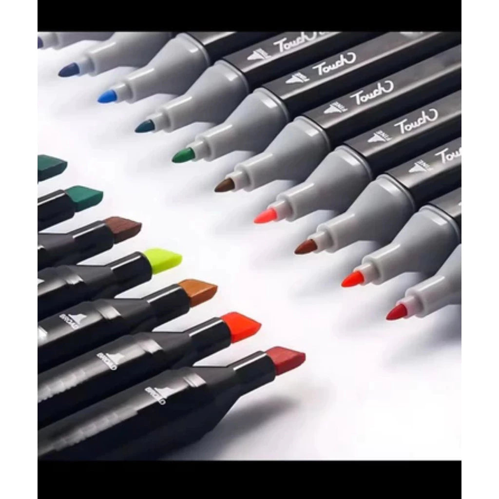 TouchColor® ArtSet – 80 Marcadores Profesionales para Arte y Diseño 🎨✍️
