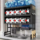 Escurridor Premium 2 Niveles con Tapa – Cocina Organizada y Sin Desorden ✨